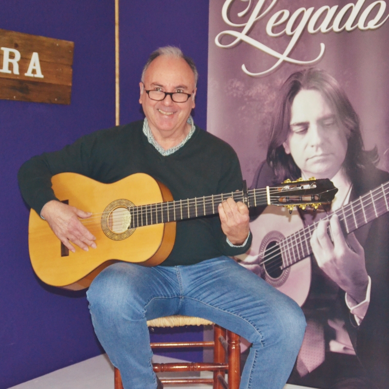Guitarra Fabricada en La Cavaera por Eduardo Infante